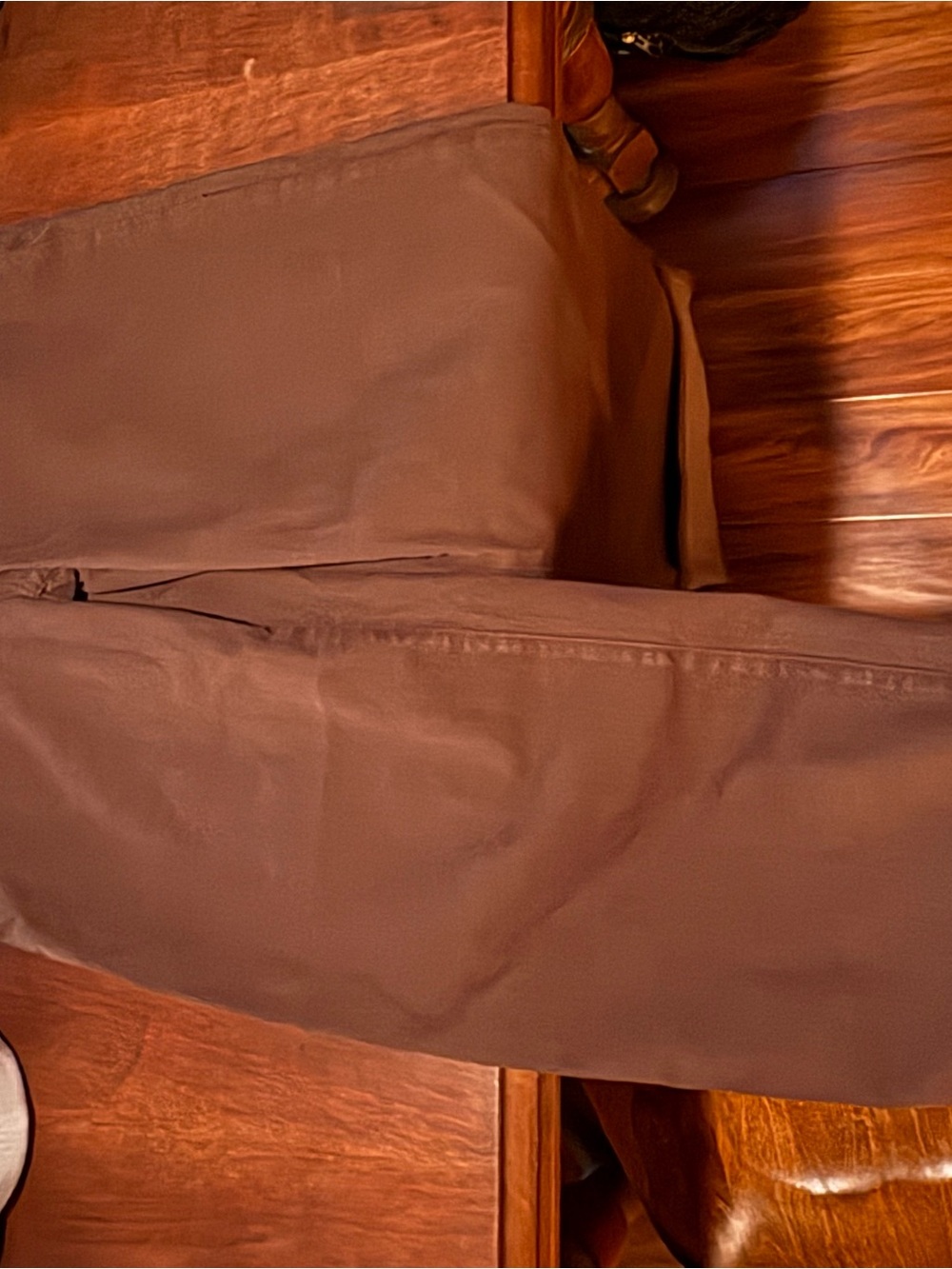 NWT Indigo Six Classic Brown Wide-Leg Cropped Jeans